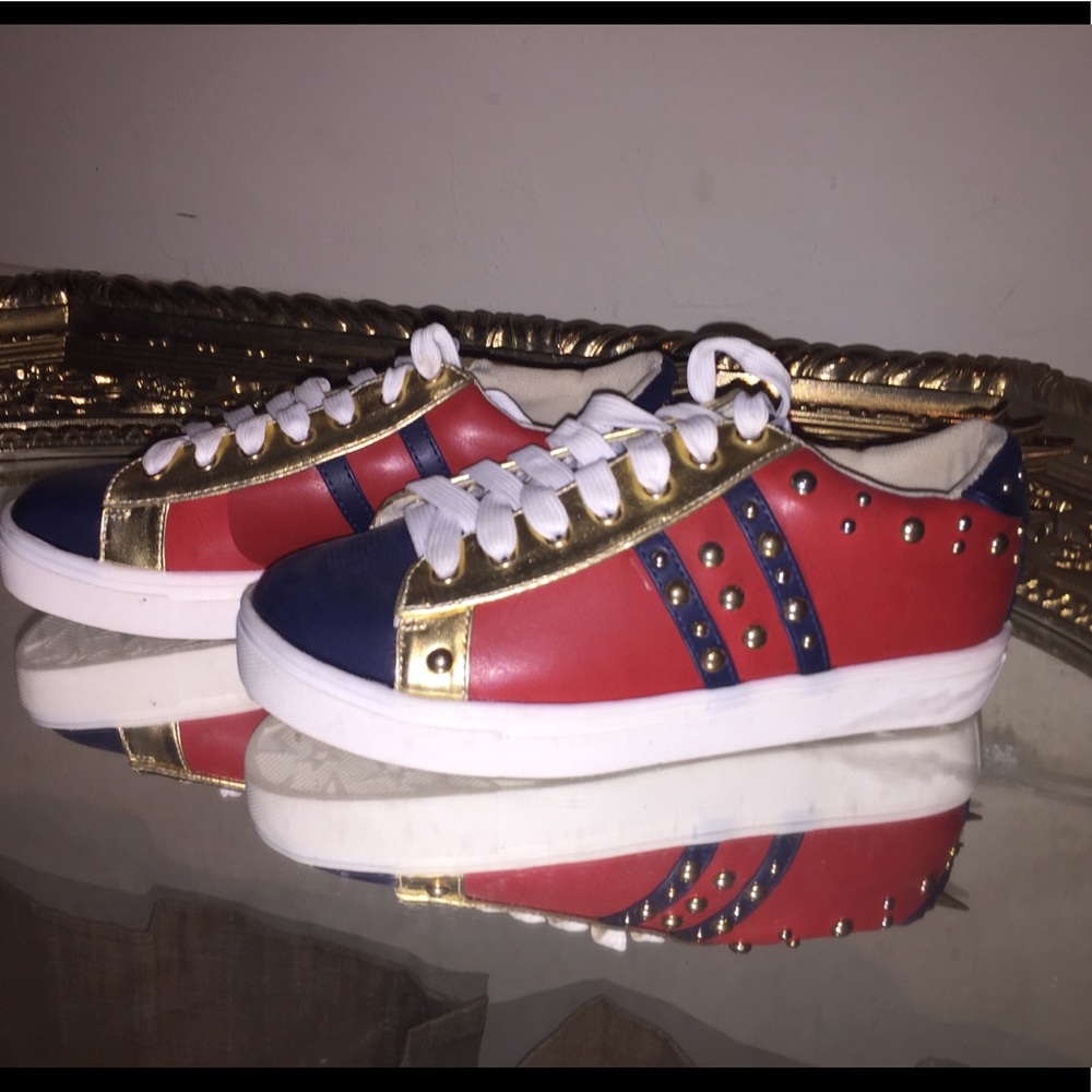 Brand New Sneakers with Spikes.